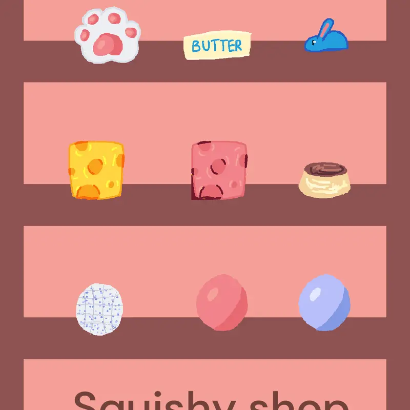 Squishy shop by @Bergirl