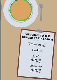 based off work at the pizza place tags to...