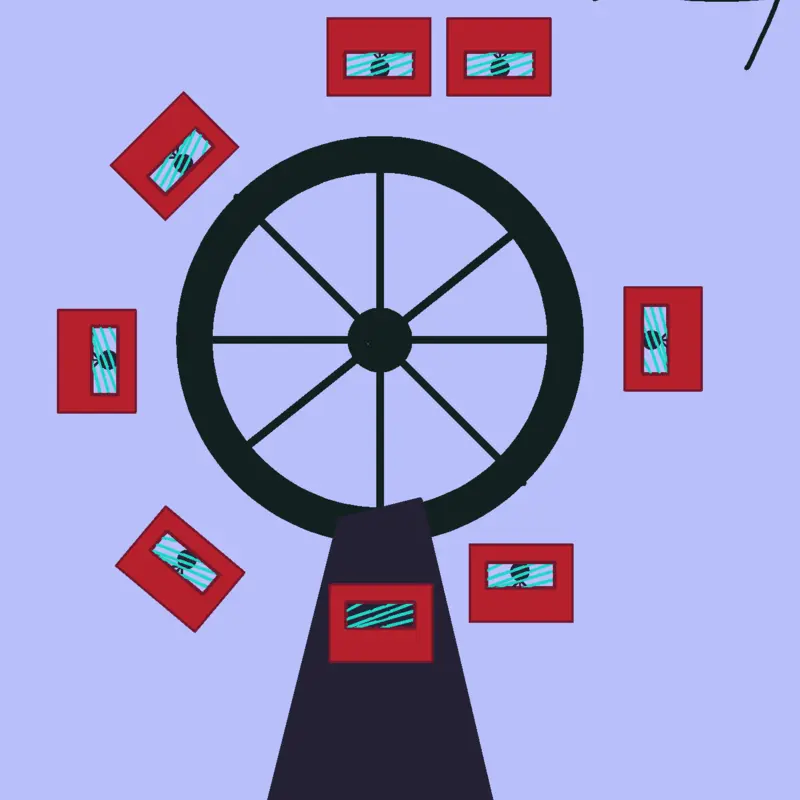 Spinning objects because why not :) by @thatwhitecat_comlekci