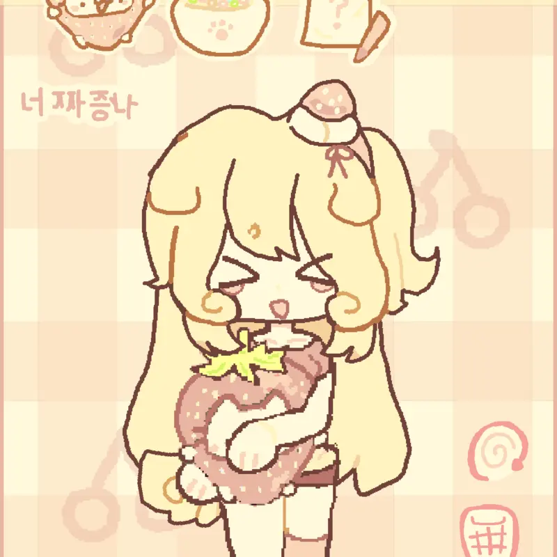 Strawy strawberry🍓 by @_Tokie_
