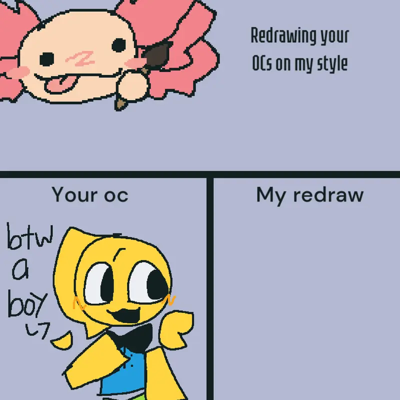 Ehm my oc :)) by @yeah_im_bored