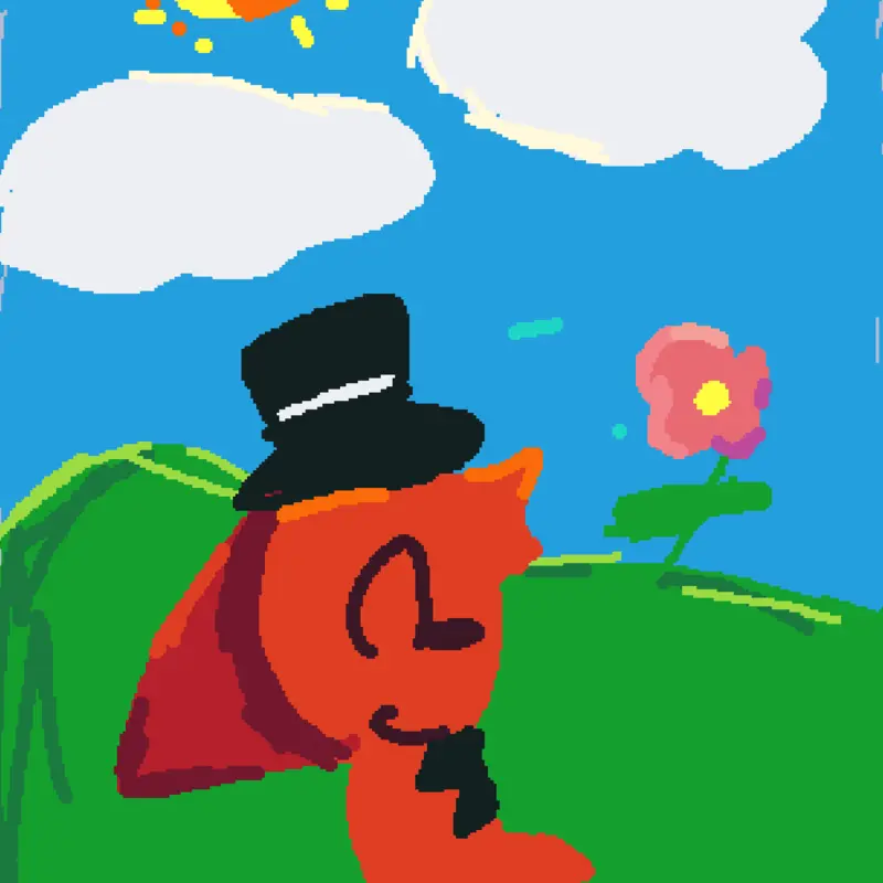 fanart. by @-_furbyo_-