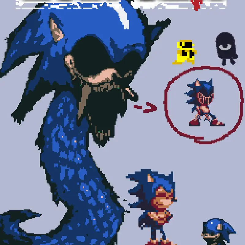 Sonic by @SonicKidTH