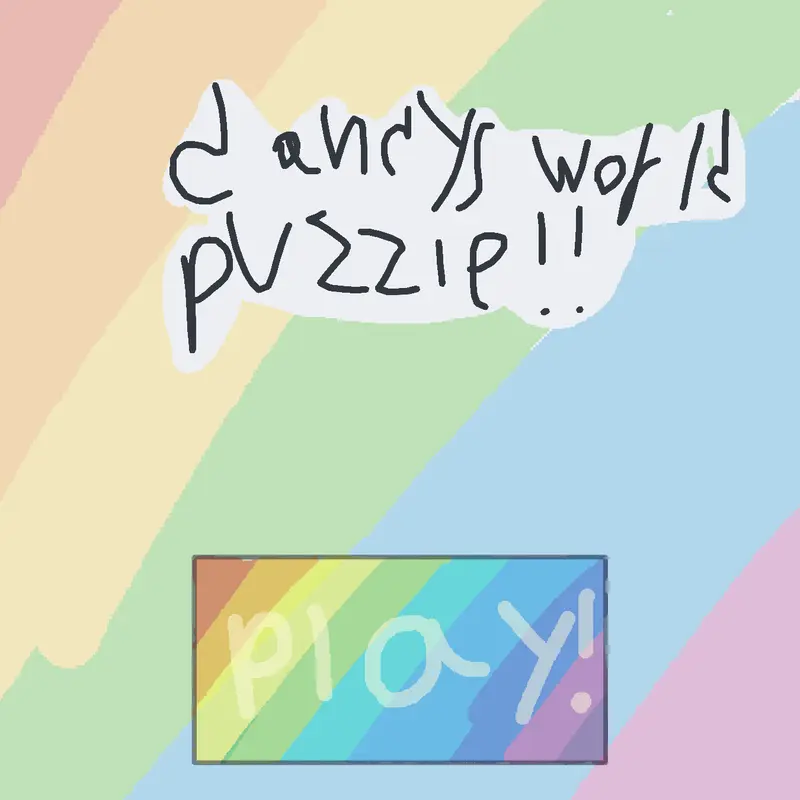Dandy’s world puzzle! by @kneenina