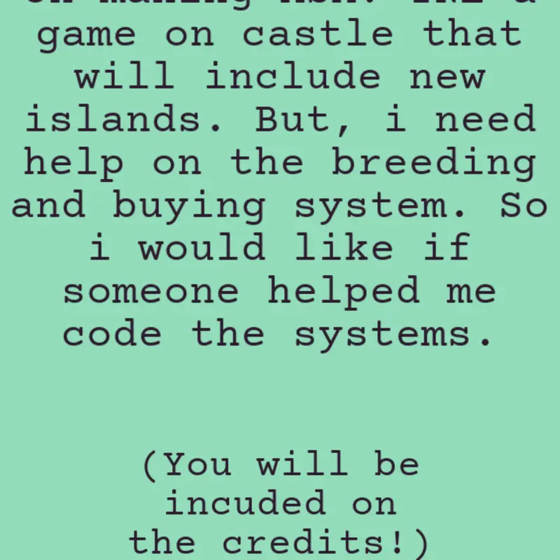 Game by @Nicollas22_in_the_castle