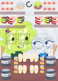 BFDI Tennis Ball and Golf Ball mukbang !