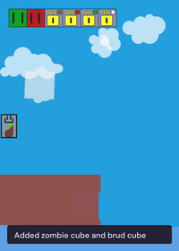 Cube Mixing game