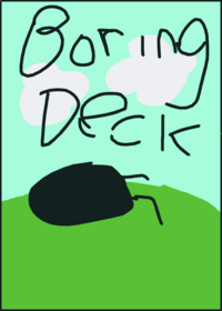 Boring deck