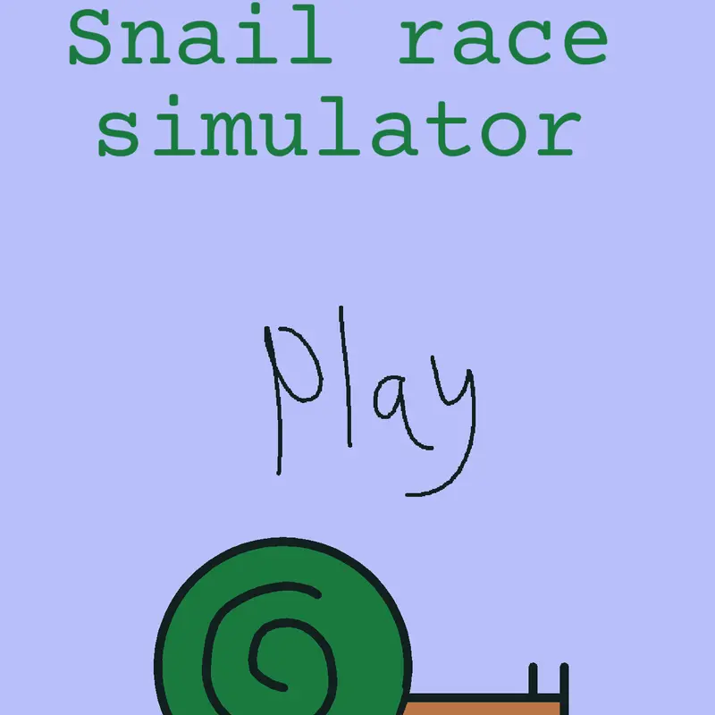 Snail race by @slimly_steve