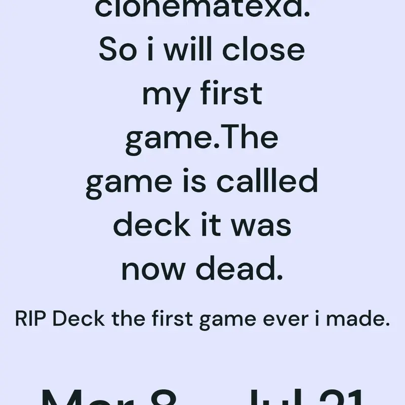 Game by @clonematexd