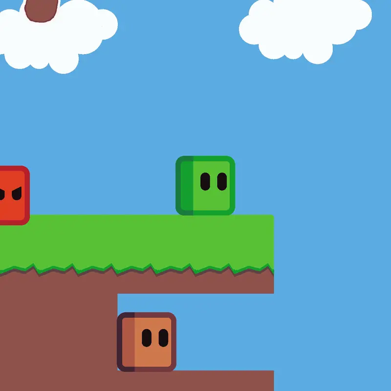 Green cube simulator(really early demo) by @sprnk