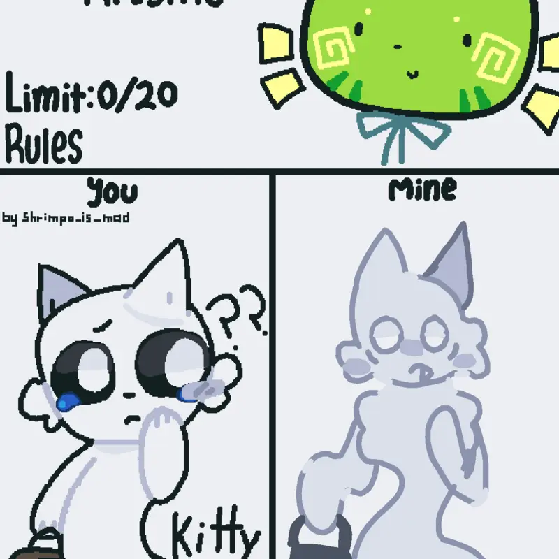 I redid your OC in my style by @vanillaflower_fur