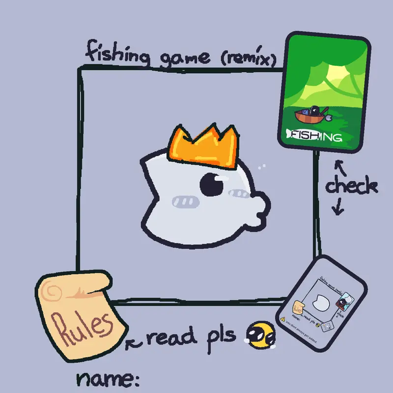 pls add the fish into ur game🙏 by @anneecupcakez