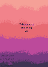 take care of my oc