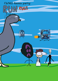 RUN from the PIGEON remix party...