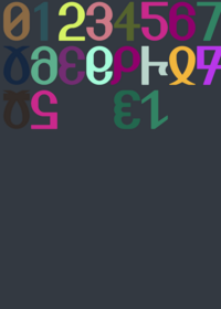 Argam Numerals Band but accurate style