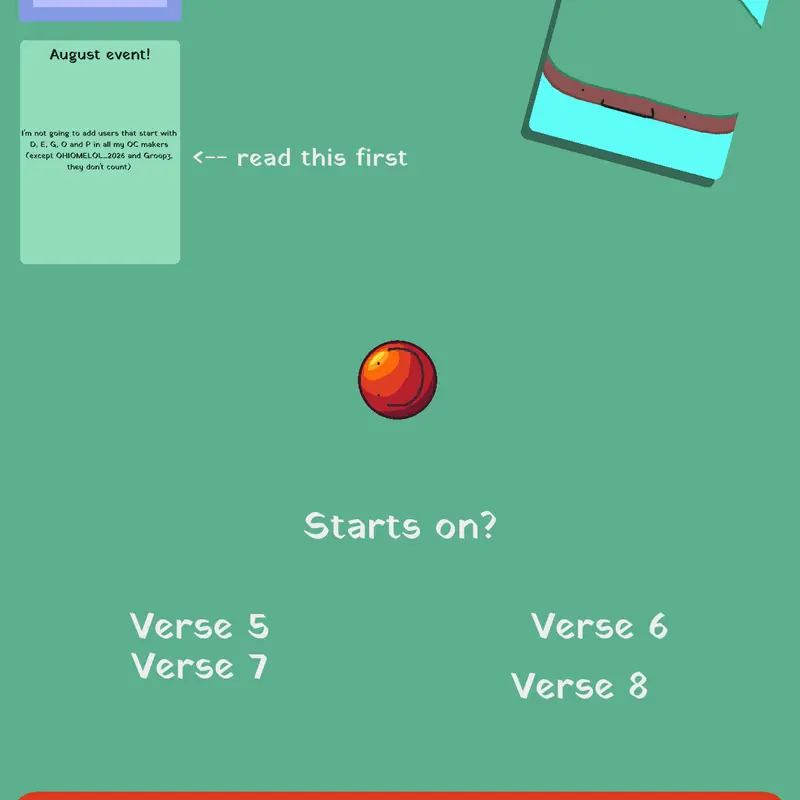 Game by @thedawn_isyourdoom