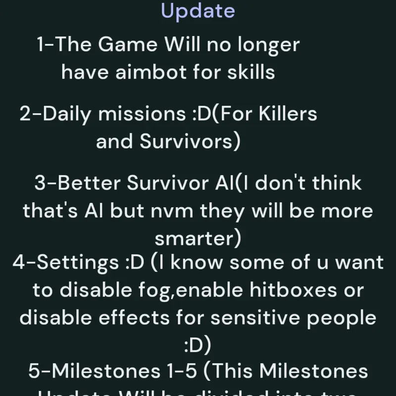 Fragmented Souls QOL Update plans by @Adrianoob