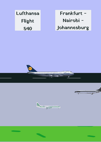 Lufthansa Flight 540