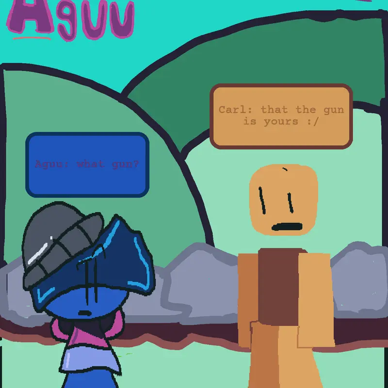 Qna with aguu (carl ver.) by @Aguu_3463