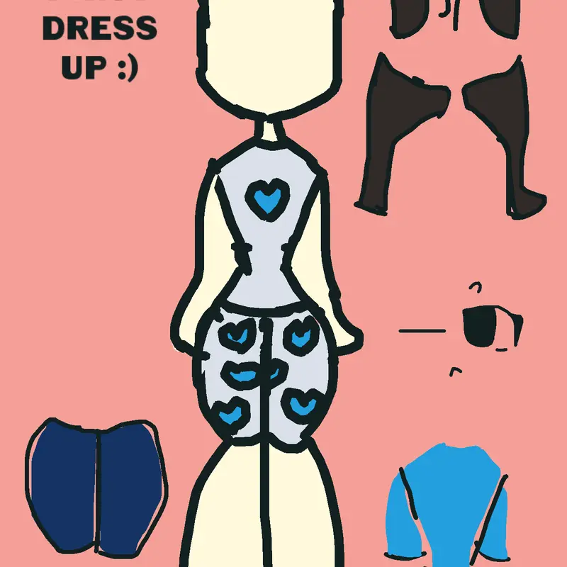 My first dress up :3 by @Lez_khraa