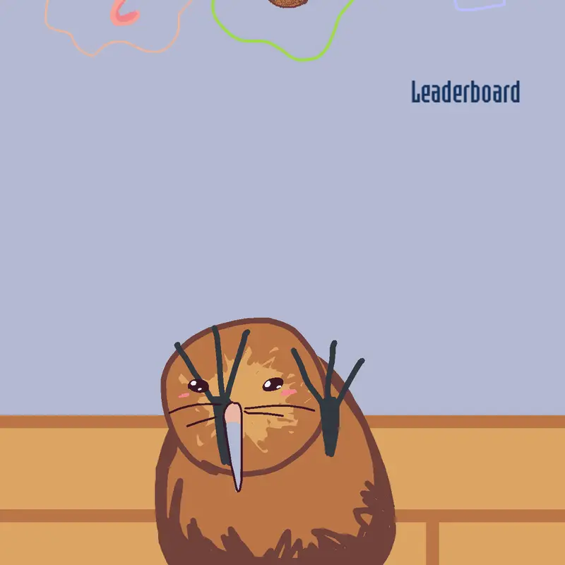 Feed it with worms by @kiwi-bird