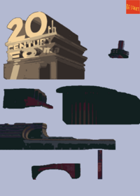 Build a 20th century fox logo