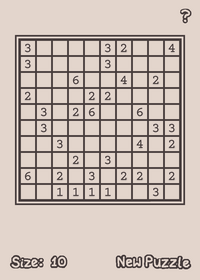 shikaku puzzle