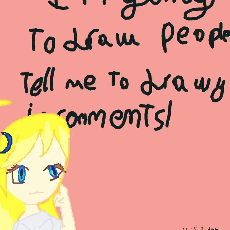 Tell me in comments so ican draw u:) by @starglam
