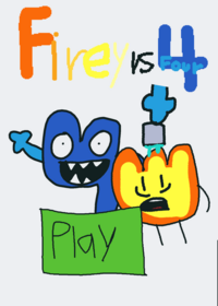 B.F.D.I Firey Vs Four (Remake)