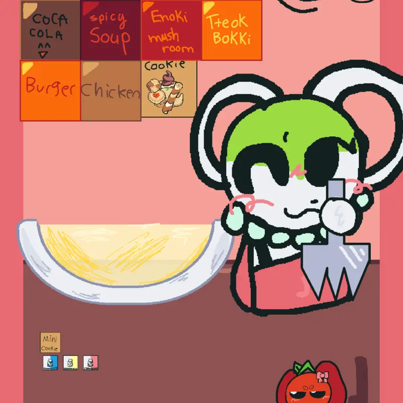 Me and my besties ocs do a mukbang!~ by @CloverDaLuckyCharm
