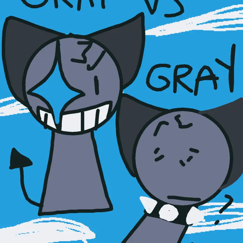 Evil Gray Vs Gray..? (FNF) by @PYDSA-Castle