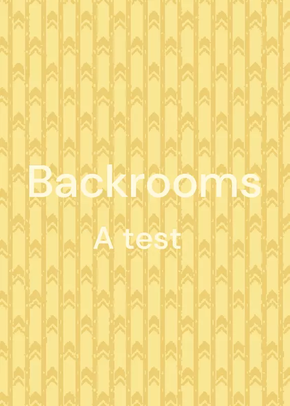 Backrooms test by @c00lf0rs4k5n