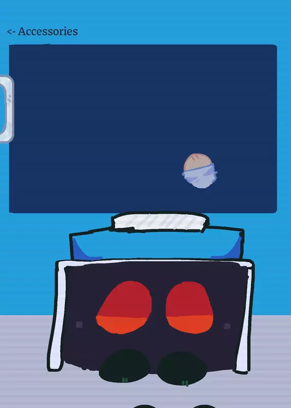Bed monster by @icey_l0l