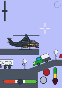 Tornado helicopter from saints row 2.