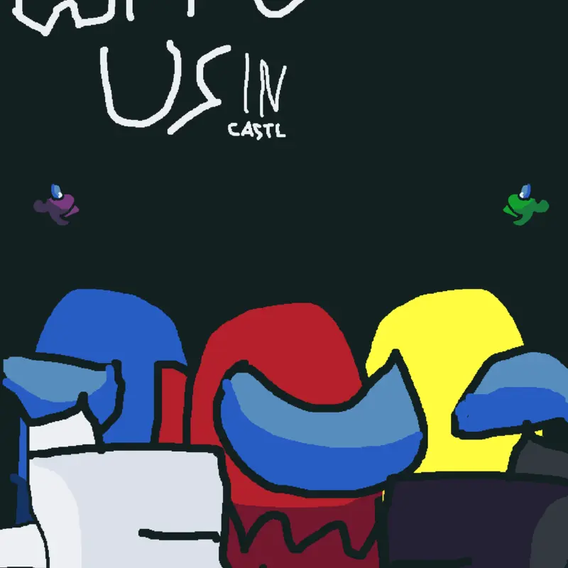 Among us in castle by @black_susya_ru