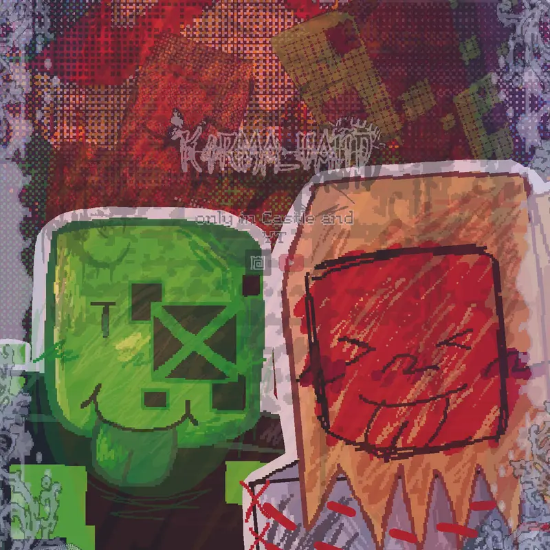 CryptedData and TheC0mmunity being silly by @K4rma_Vaiid