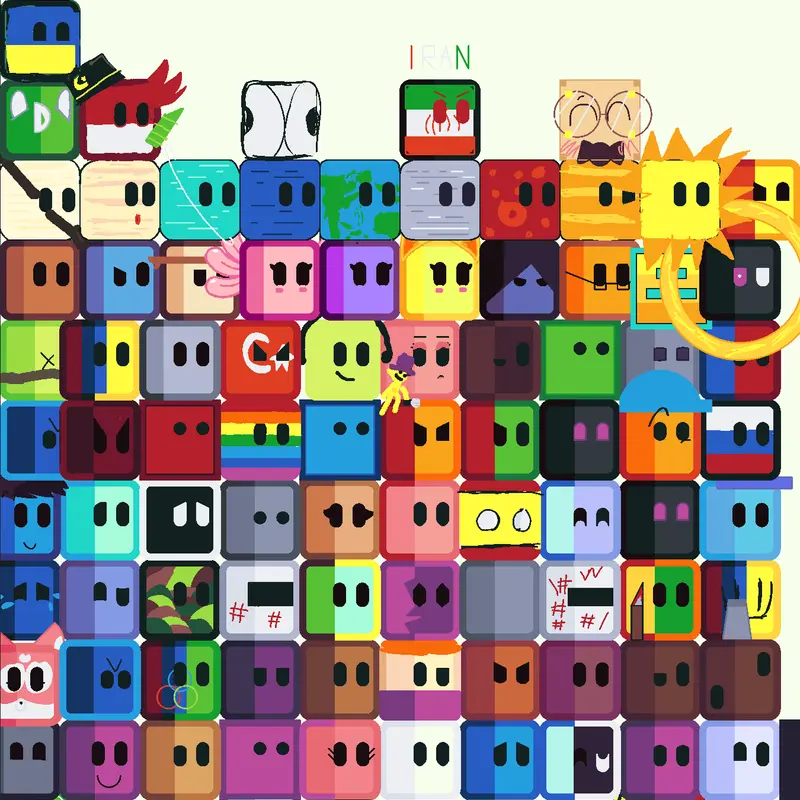 Cube game by @HG_lololool