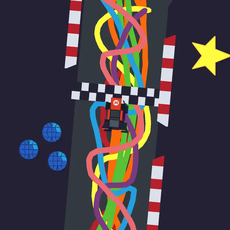 Mario kart by @lilbuilder