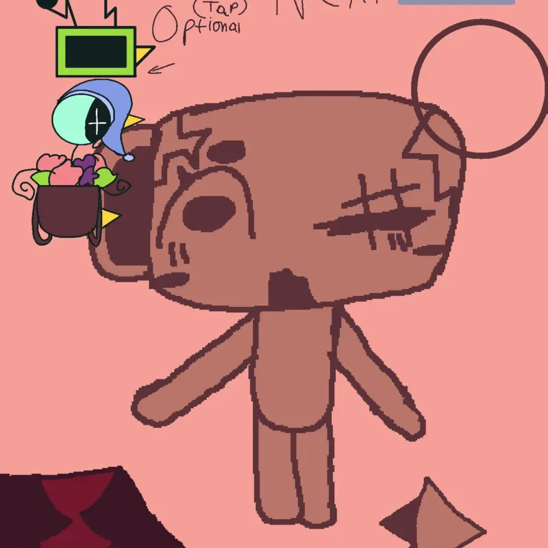 Dandys world puzzle by @m1xxi_l0l