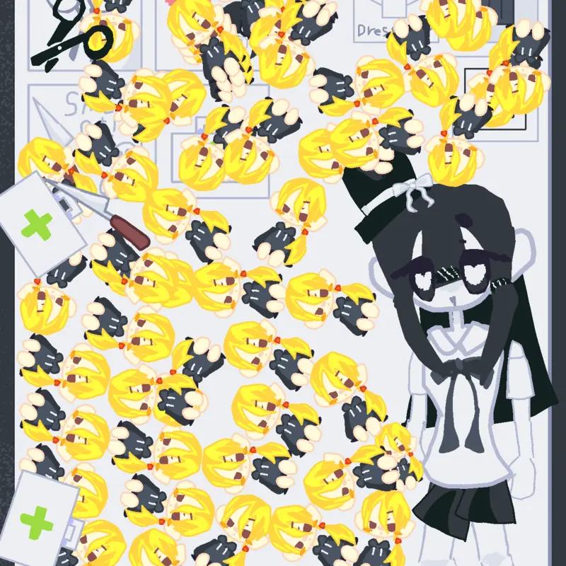 hello my frends! by @hamu_neko
