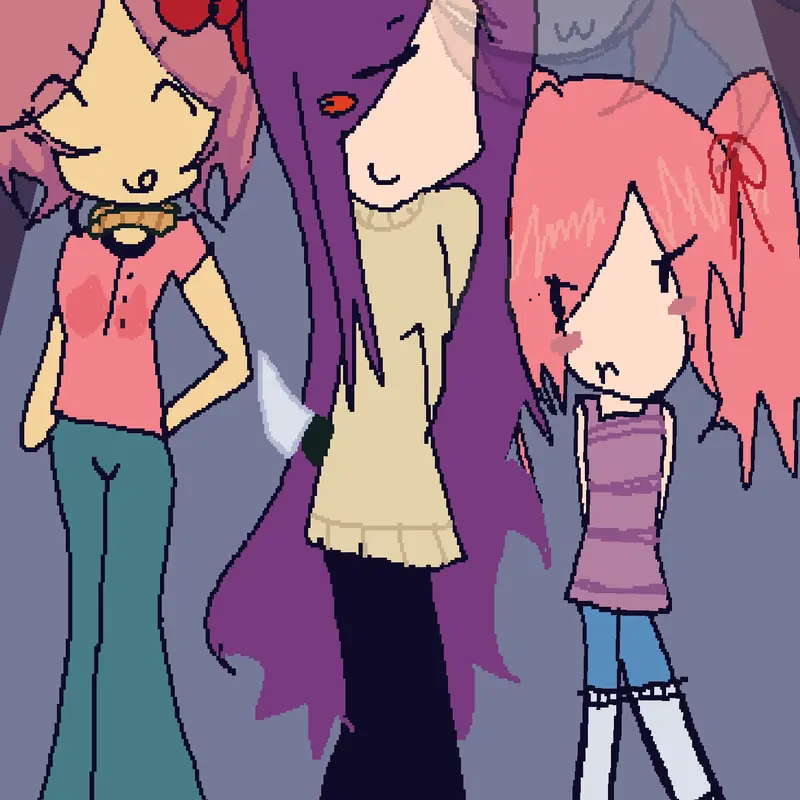 DDLC!!😋 by @dandyxpebble