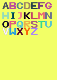 I Tried Recovering Alphabet Band…