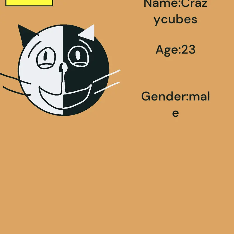 All of my characters info :) by @Crazycubes4226