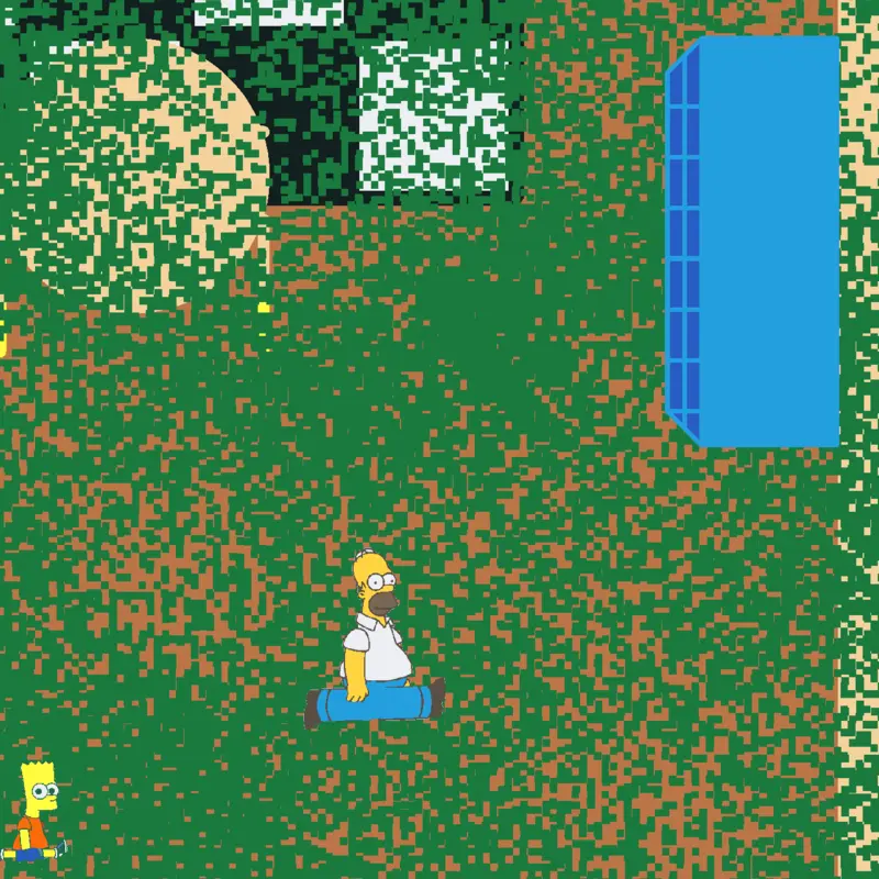 Just you juking homer by @john_doeOFiCiAL
