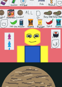 Nood sushi monsters