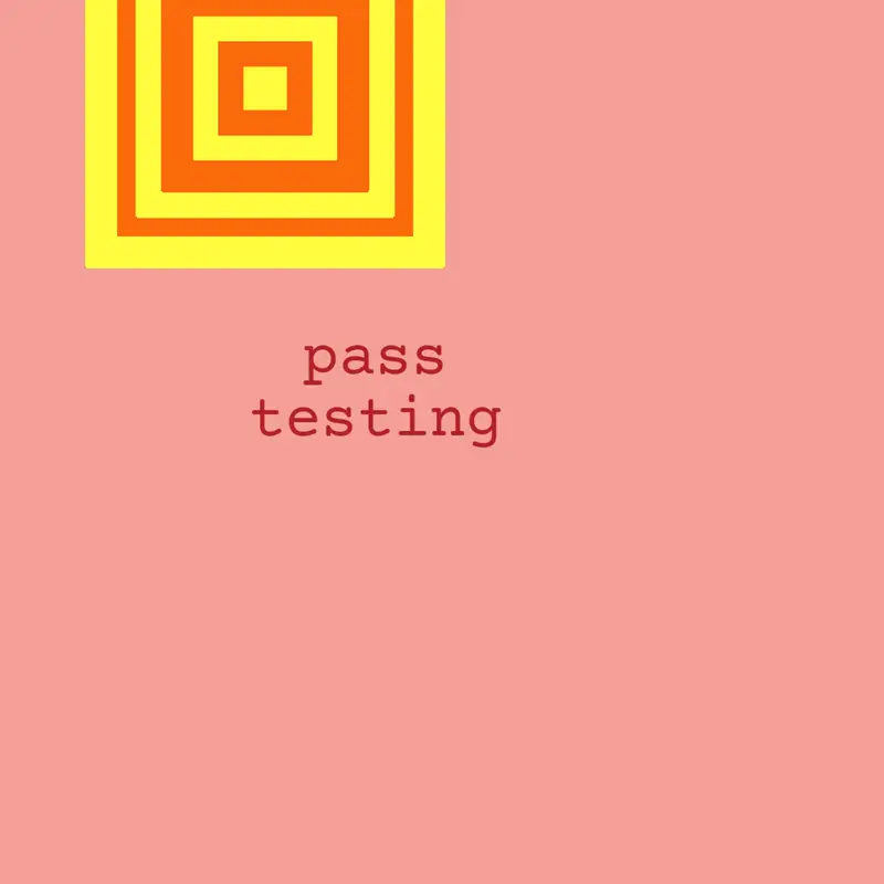 My pass test by @ThatGuyWhoDidSomething