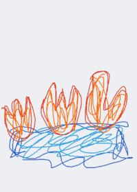 I burnt the water