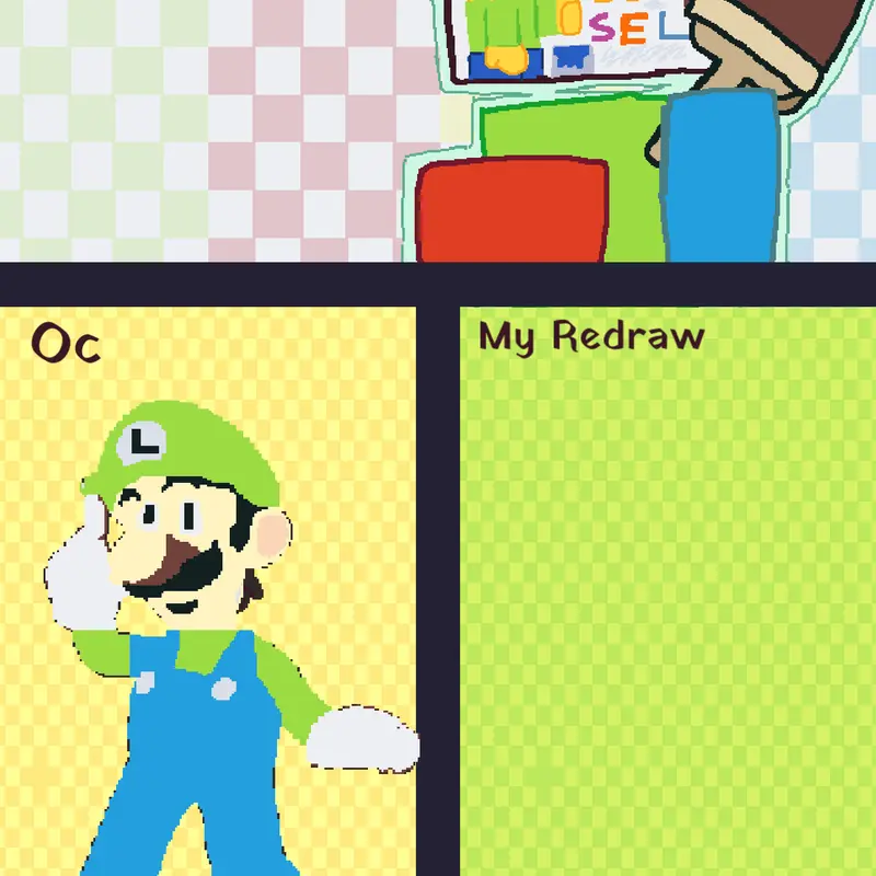 Please recreate my Luigi by @Luigishy