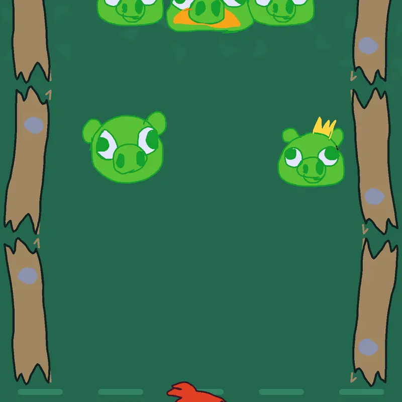Angry birds vs pigs by @AldenilsonSilva